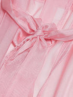 Front Open Kimono Maxi - Blush (Only L/XL)