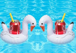 Inflatable Swan Drink Holder (Pack of 2)