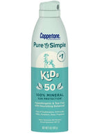 Coppertone Pure & Simple Kids Sunscreen Spray SPF 50 142g
