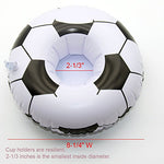 Inflatable Football Drink Holder (Pack of 2)