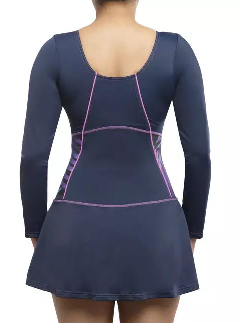 Purple Panel Print Skirtini