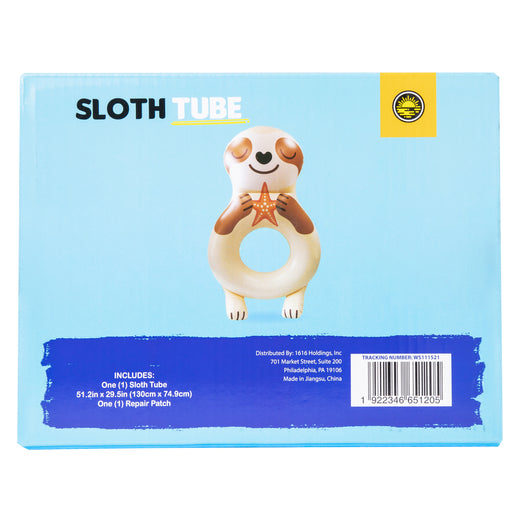 Sloth Tube Pool Float