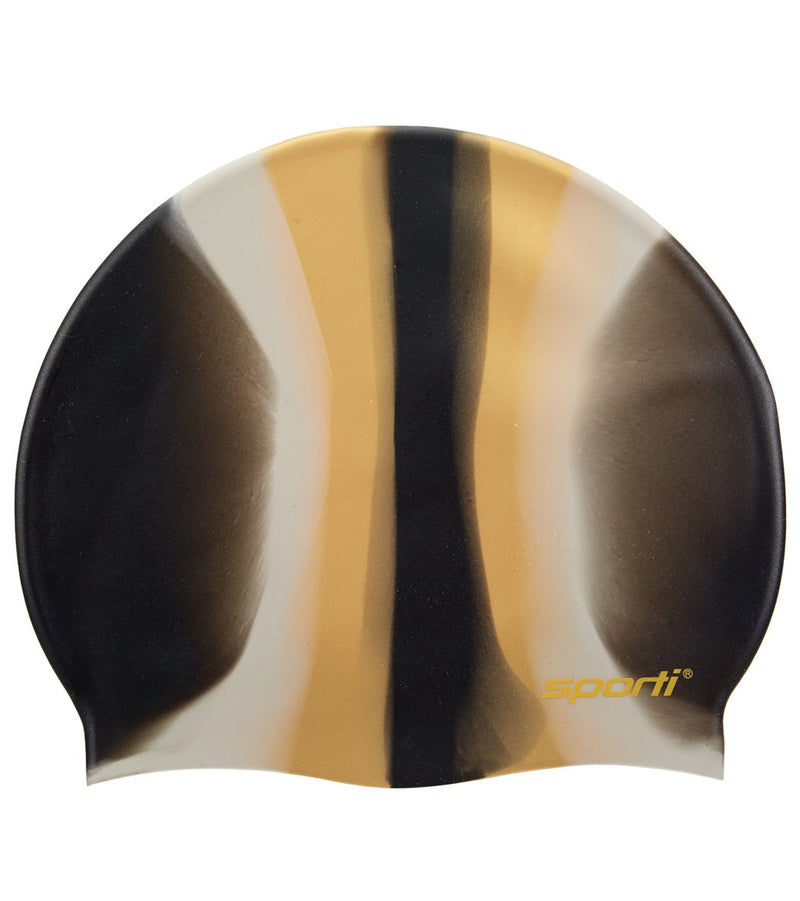 Sporti Multi Color Silicone Swim Cap