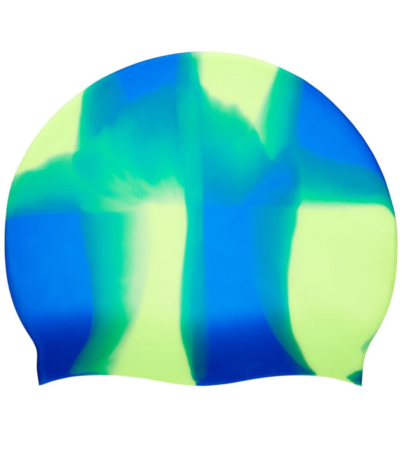 Sporti Multi Color Silicone Swim Cap