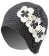 Floral Bubble Swim Cap
