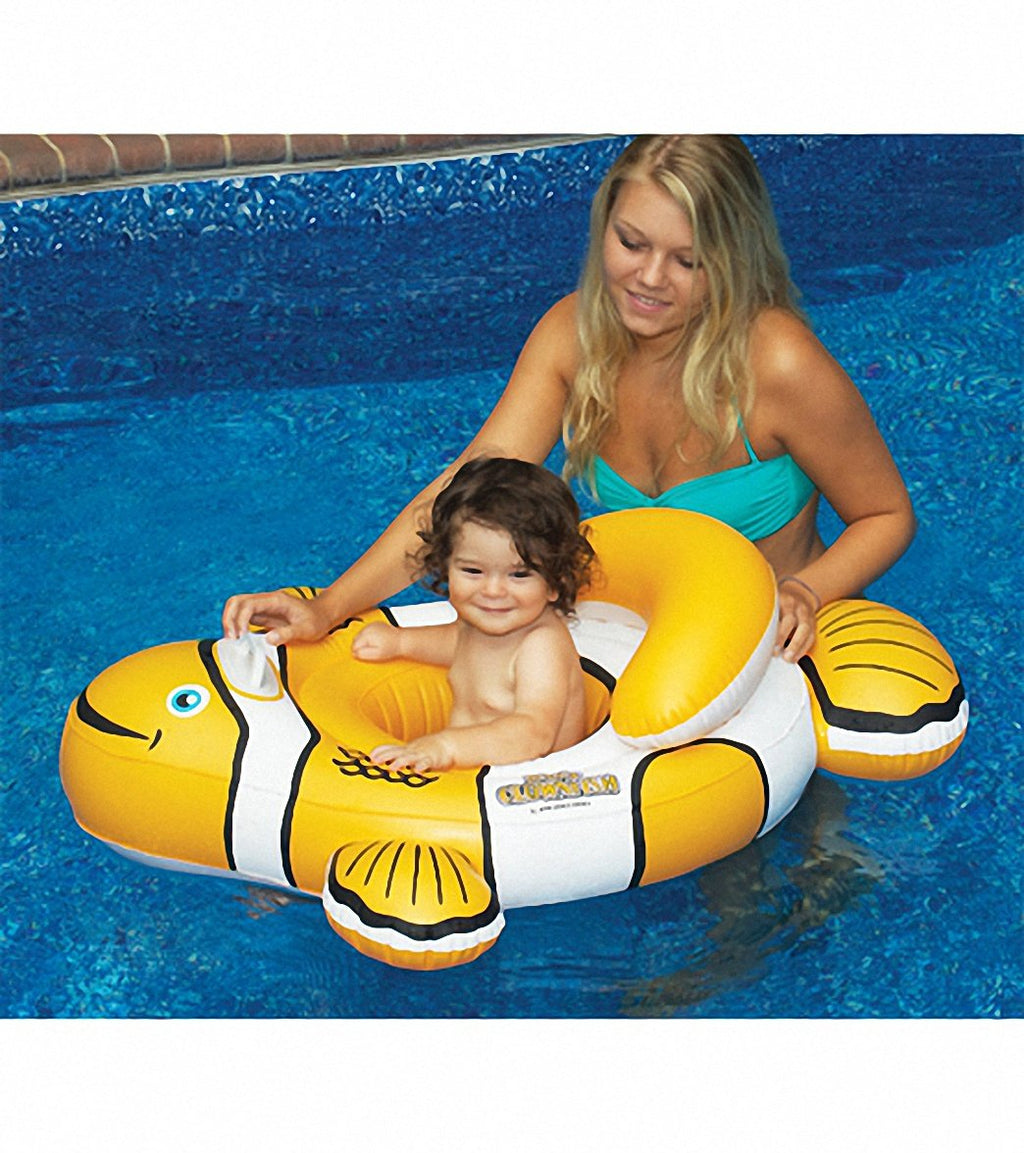 The Beach Company - buy swimming pool baby seats online - fancy inflatable floats for kids - clownfish baby seat - inflatable floats for children 