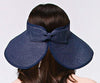 Wide Brim Roll-Up Straw Hat