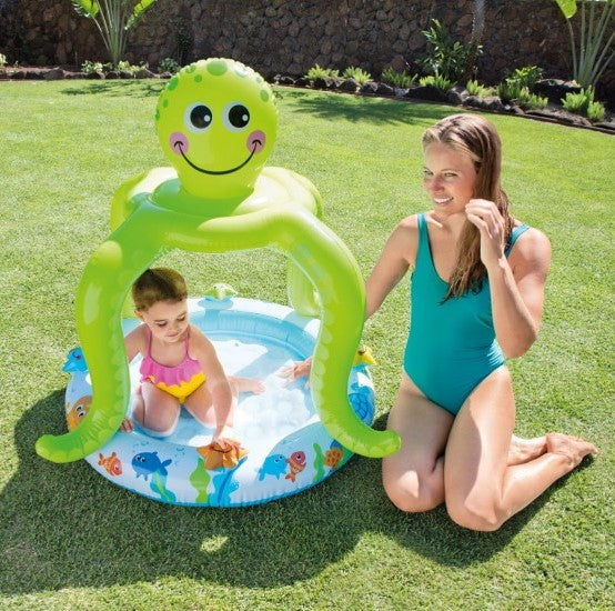 The Beach Company - Baby pool - Inflatable pool for children - Octopus shape swimming pool - Fancy pool equipment for kids - buy Shade baby pool online
