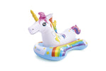 the beach company online - unicorn ride on float - loungers - comfortable float - kids float - unicorn print float - pool swim ride - fun float 