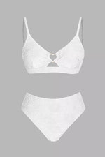 Heart-Ring Hipster Bikini Set