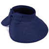 Wide Brim Roll-Up Straw Hat