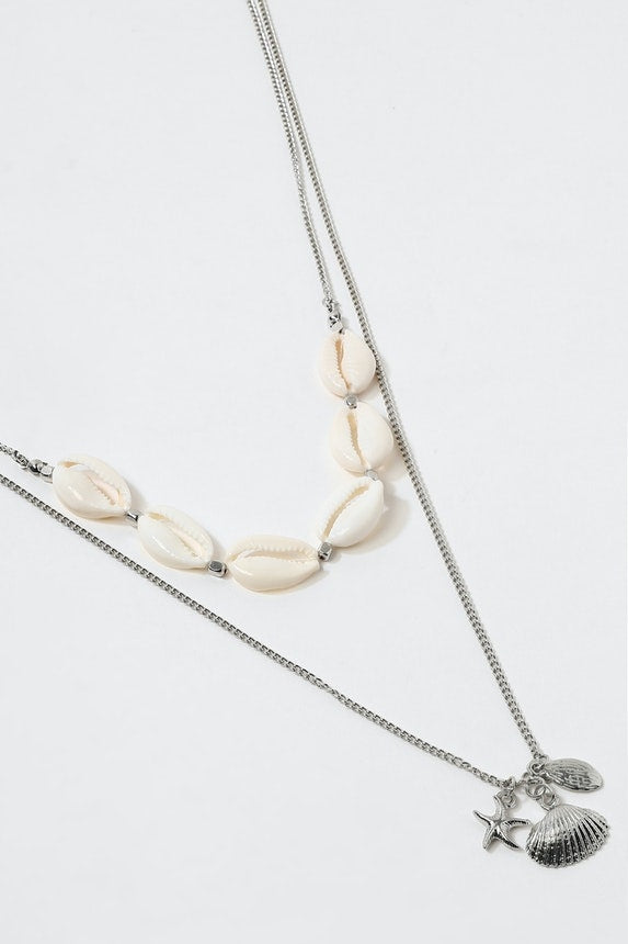 Seashell Layered Necklace