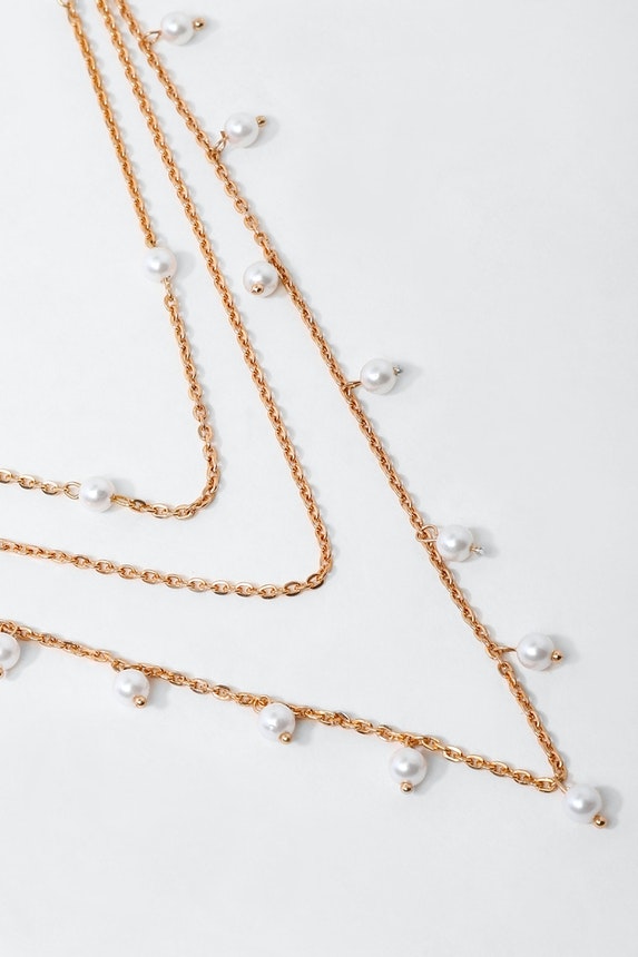 Layered Pearl Necklace