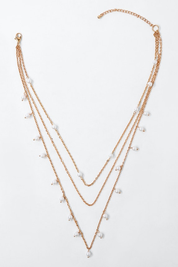 Layered Pearl Necklace