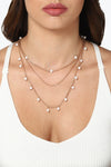 Layered Pearl Necklace