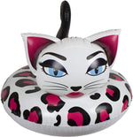 the beach company online - pretty kitty tube - printed tube - inflatable tube - loungers - cat print tube - fun toy - pool float - 