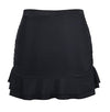 High Waisted Tummy Control Ruched Swim Skirt