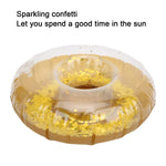 Inflatable Glitter Drink Holder (Pack of 2)