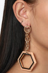 Chain Drop Earrings