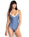 Seafolly Block Party Sweetheart Maillot