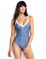 Seafolly Block Party Sweetheart Maillot