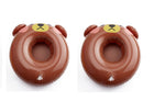 Inflatable Bear Drink Holder (Pack of 2)