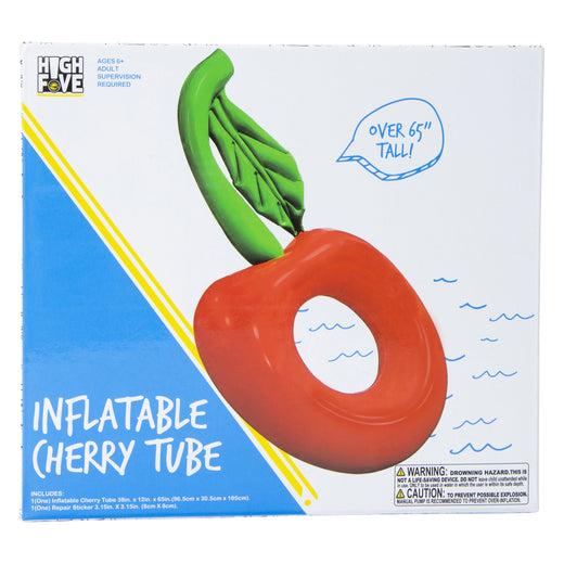 Cherry Inner Tube Pool Float