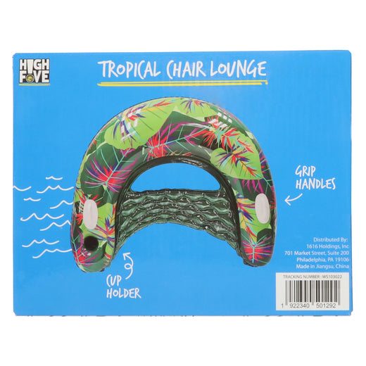 Tropical Lounge Chair Pool Float