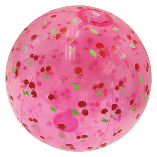The Beach Company - Shop pool balls online - Fancy Printed beach ball - Pool and beach toys for kids - Cherry printed beach ball - Kids pool party ideas