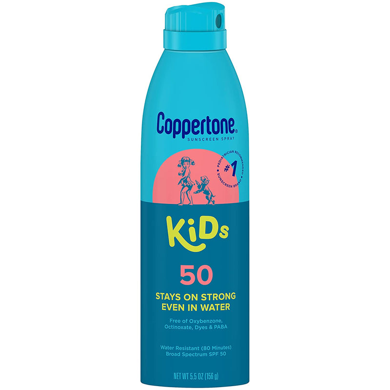 Coppertone Kids Sunscreen Spray - SPF 50 160ml