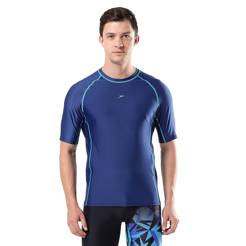 The Beach Company - Buy Mens swimwear online - Mens swim rashguard - speedo swimming Tshirt for guys - speedo shop online india