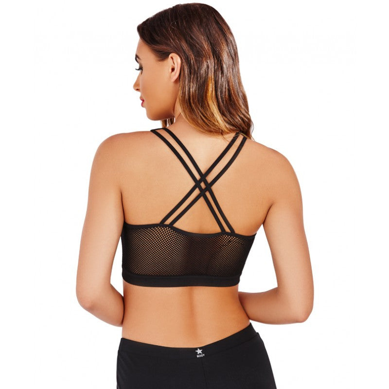 Autumn Leaf Mesh Bralette