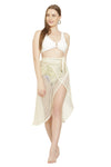 Crochet Mesh Wrap Skirt