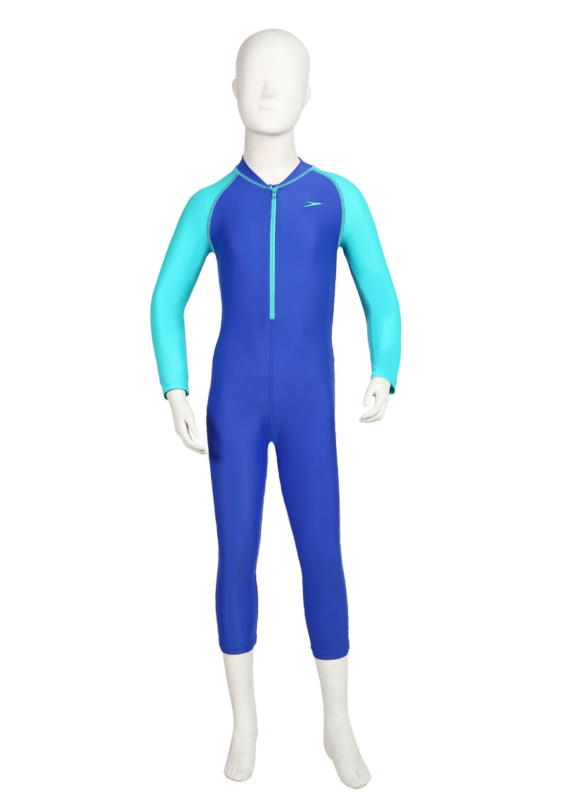 Speedo Color Block LS All-in-1 Suit