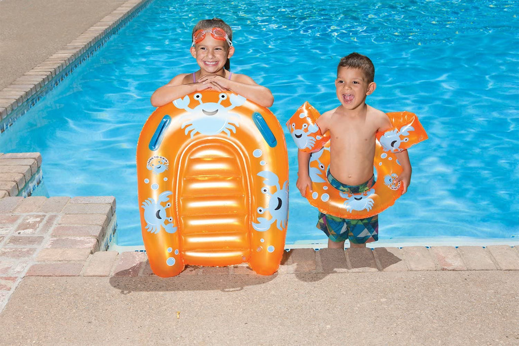 what i need to put my kids into the pool for the 1st time