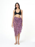 Pink Leopard Sarong