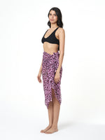 Pink Leopard Sarong