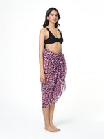 Pink Leopard Sarong