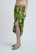Aloha Tropical Tassel Sarong