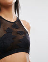 Autumn Leaf Mesh Bralette