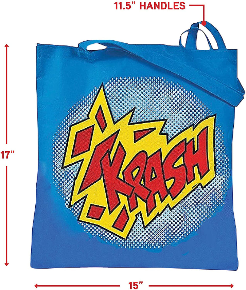 Superhero Tote Bags (Set of 4)