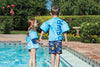 Lil' Splashers Dinosaur Swim Shirt Floaties with Armbands