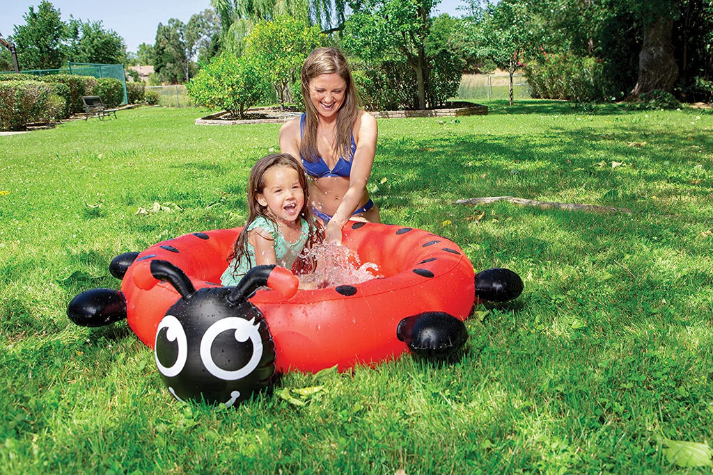 37" Ladybug Kiddie Pool - LEARN TO SWIM - KIDS POOL FLOATS - The Beach Company