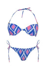 SoulCal Ikat Underwired Bikini Set