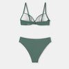 Fern Green Push Up Bikini Set (Pack of 3)