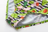 Avocado Print Ruffle Bikini Set