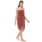 Shop sarongs online - Shop Swimwear online - The Beach Company India - Wrap around online - Shop Animal Print Sarong online - Shop Leopard Print Sarong online 