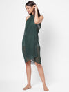 Olive Sequin Sarong
