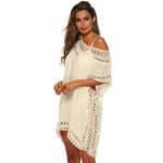 Knitted Crochet Detail Kaftan