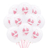 Bikini Print Latex Balloons (Pack of 10)